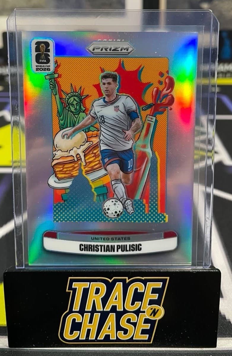 2026 Prizm FIFA World Cup Christian Pulisic #21 National Landmarks Case Hit SSP
