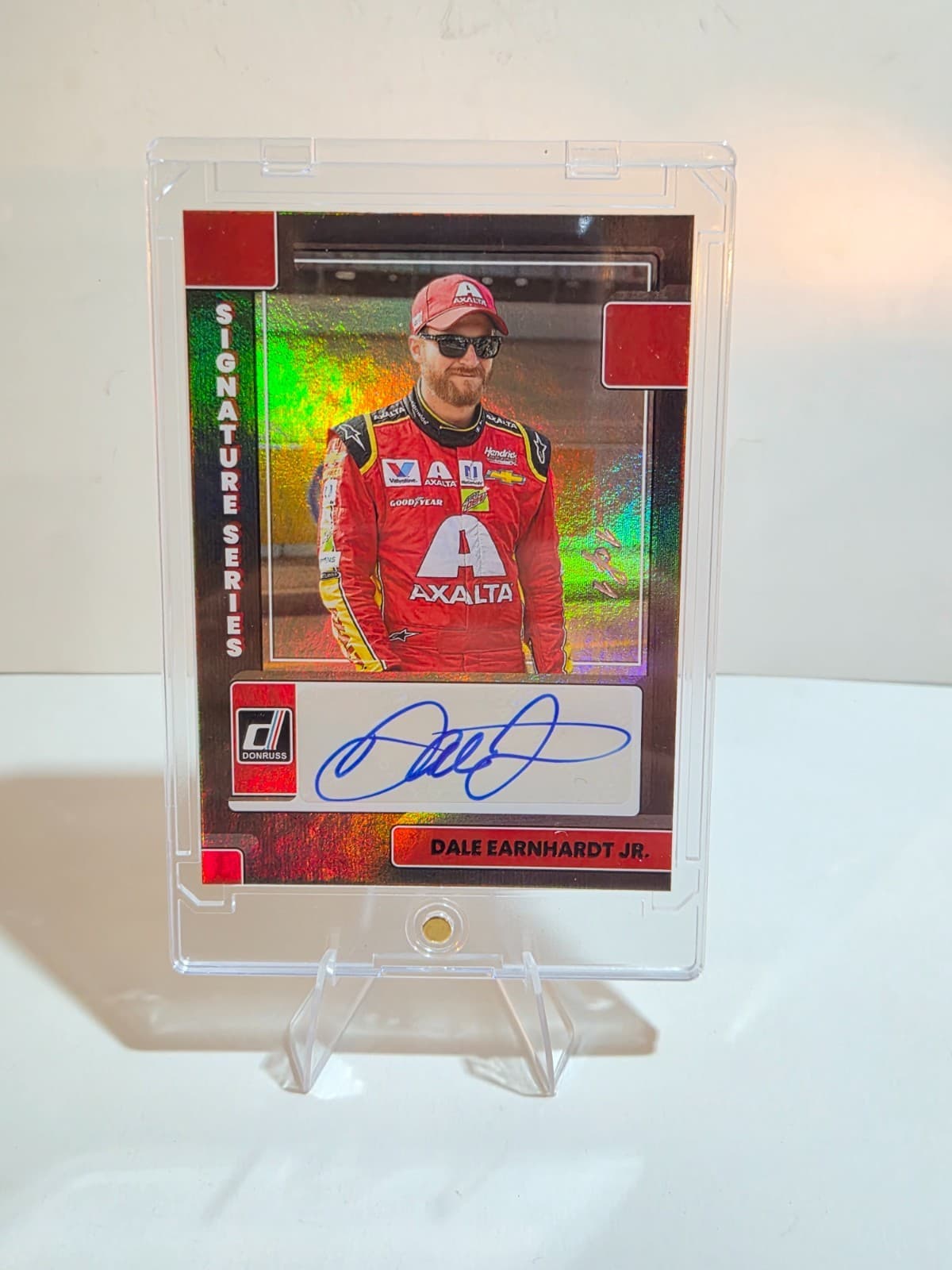 2023 panini donruss racing Dale Earnhardt jr 1/1 black holo auto