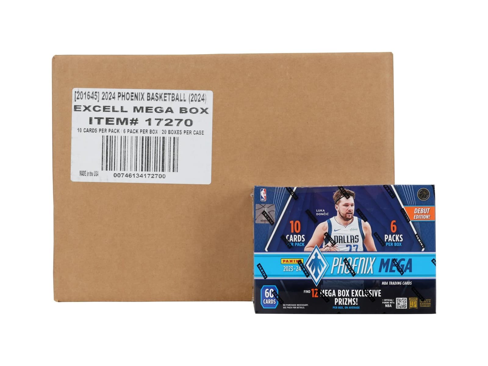 2023/24 Panini Phoenix Basketball Mega 20-Box Case