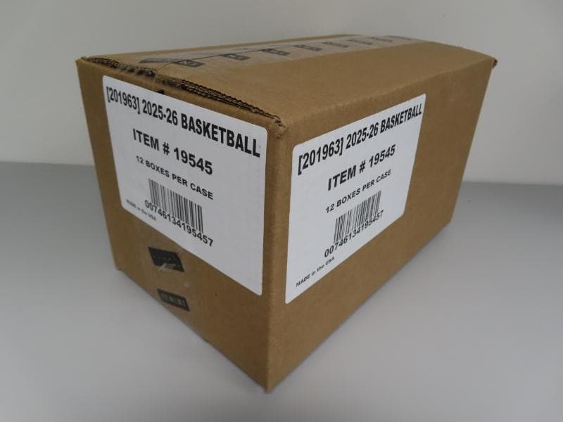 2025-26 Panini Select EuroLeague Basketball Factory Sealed 12 Hobby Box Case