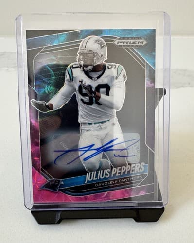 2025 Panini Prizm Black Julius Peppers Autograph 1/1