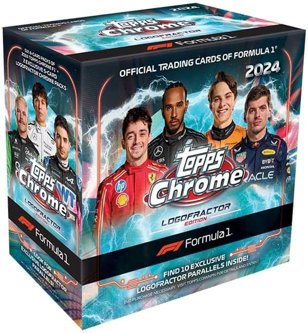 2024 Topps Chrome F1 Formula 1 Logofractor Box