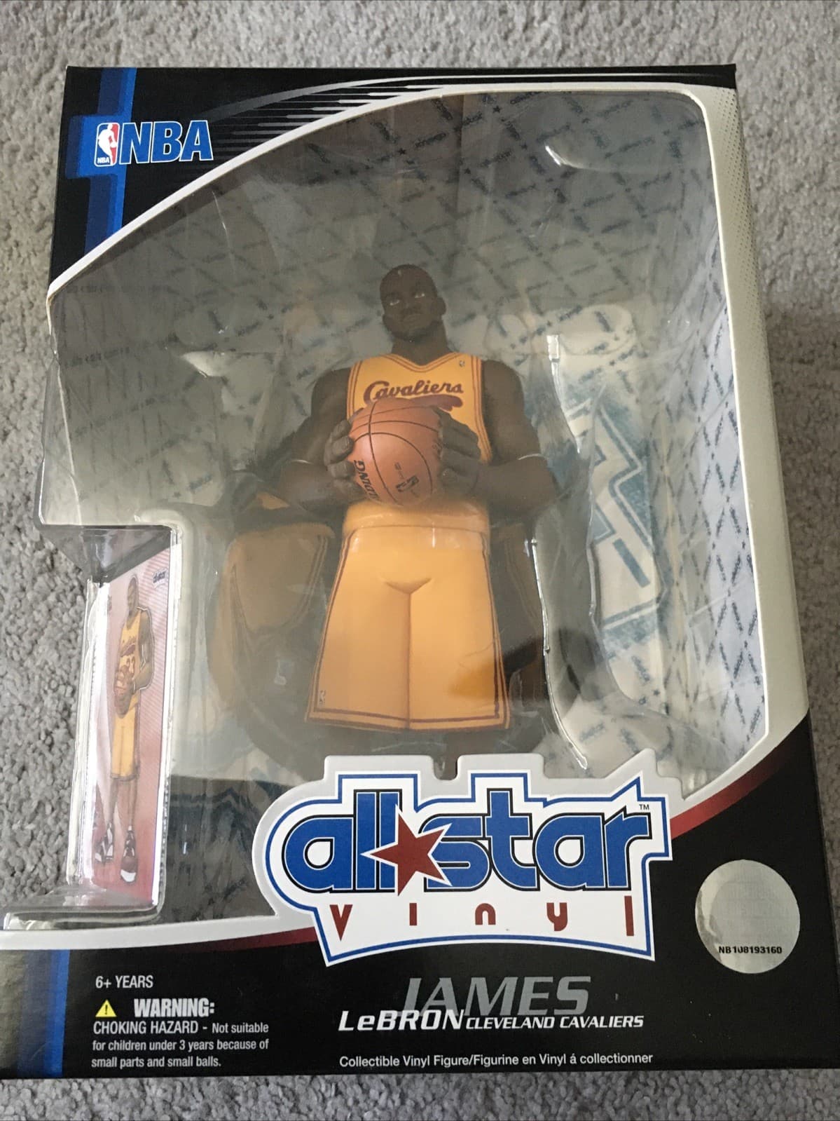 2008 Upper Deck All-Star Vinyl - LeBron James #LBJ1 Sealed
