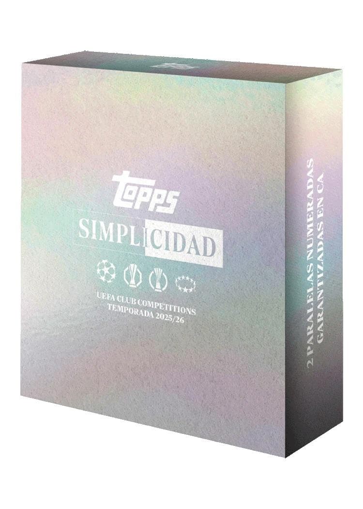 2025/26 Topps Simplicidad Uefa Club Competitions Soccer Hobby Box