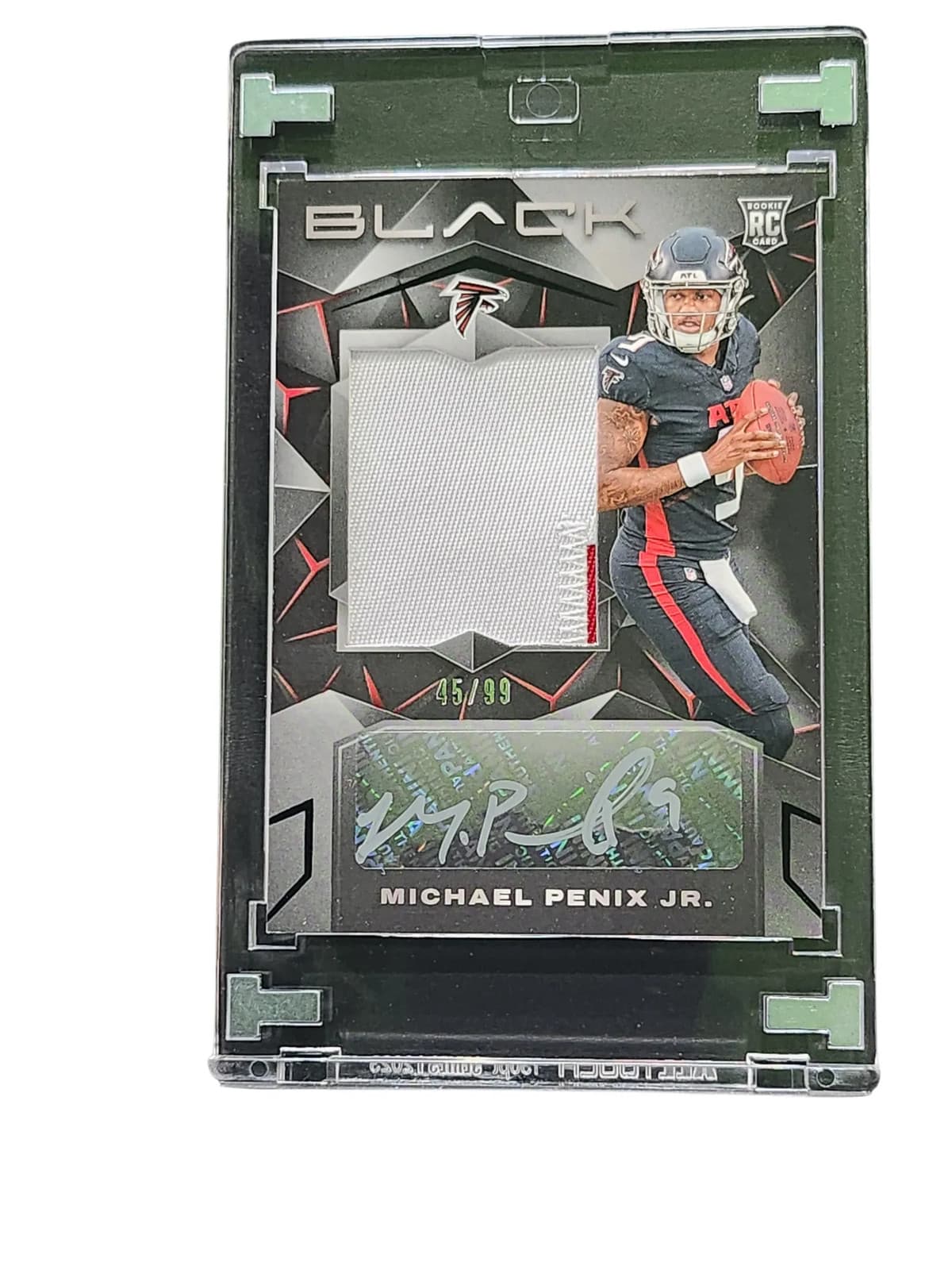 2024 Panini Black Michael Penix Jr. #201 45/99 Patch RC Memorabilia