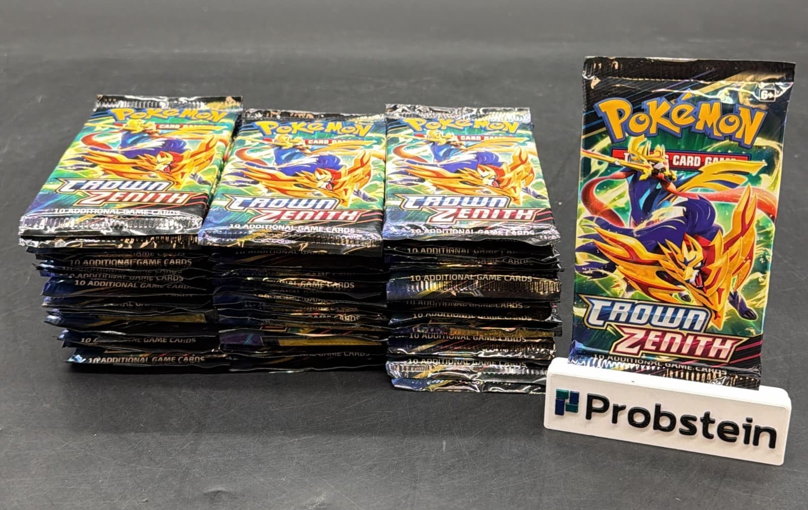 Auction #1 Lot of (50) Pokemon Crown Zenith Booster Packs SEALED