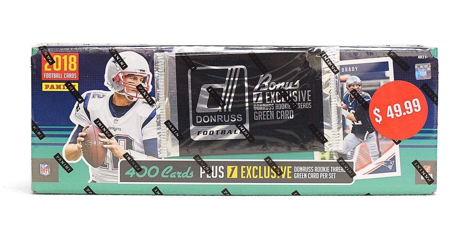 2018 Panini Donruss Football Factory Set (Box)
