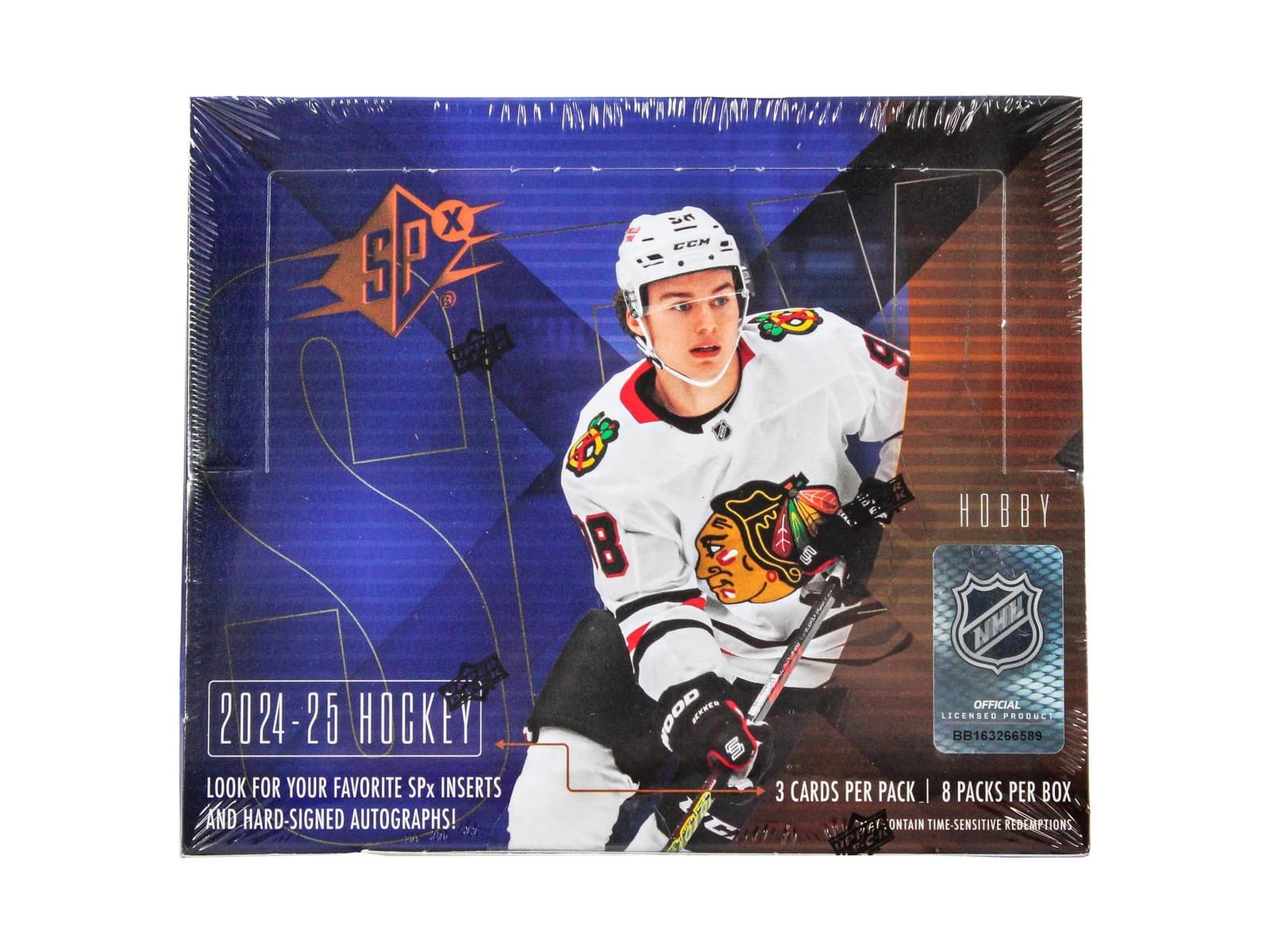 2024/25 UPPER DECK SPX HOCKEY HOBBY BOX