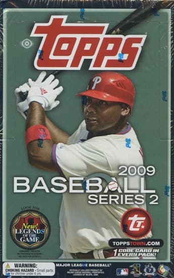 2009 Topps Series 2 Baseball Hobby Box