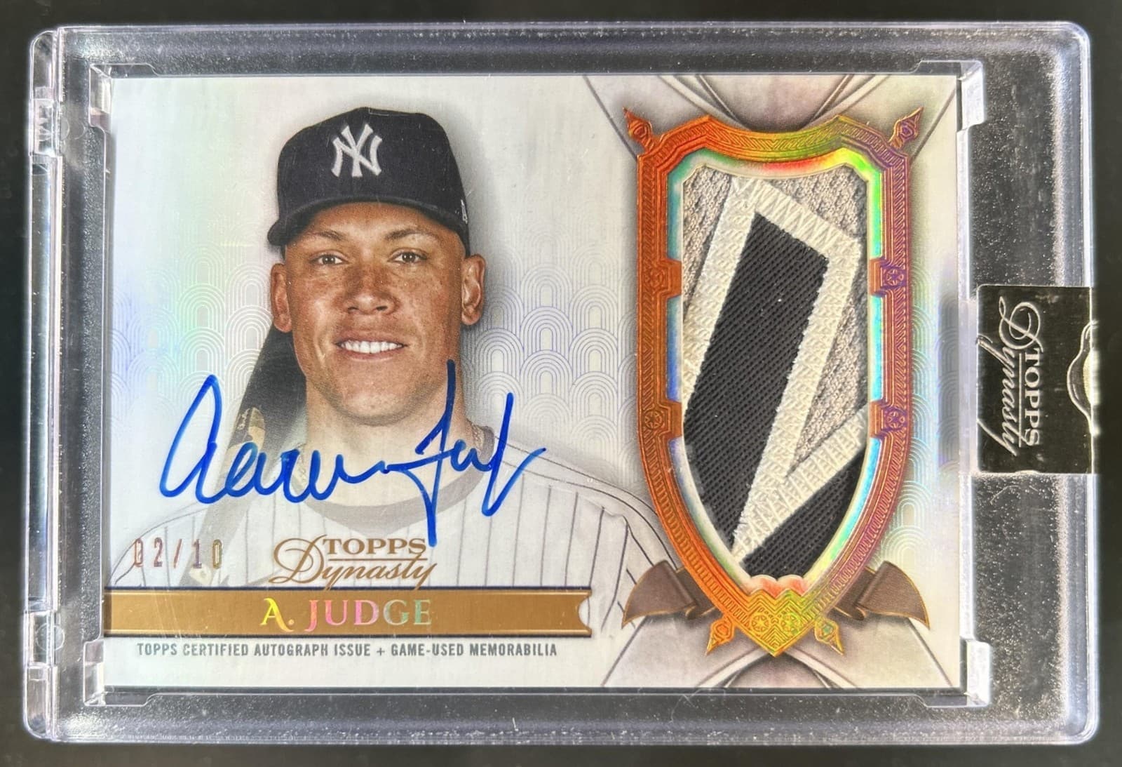 2024 Topps Dynasty Aaron Judge Patch Auto #/10 Yankees