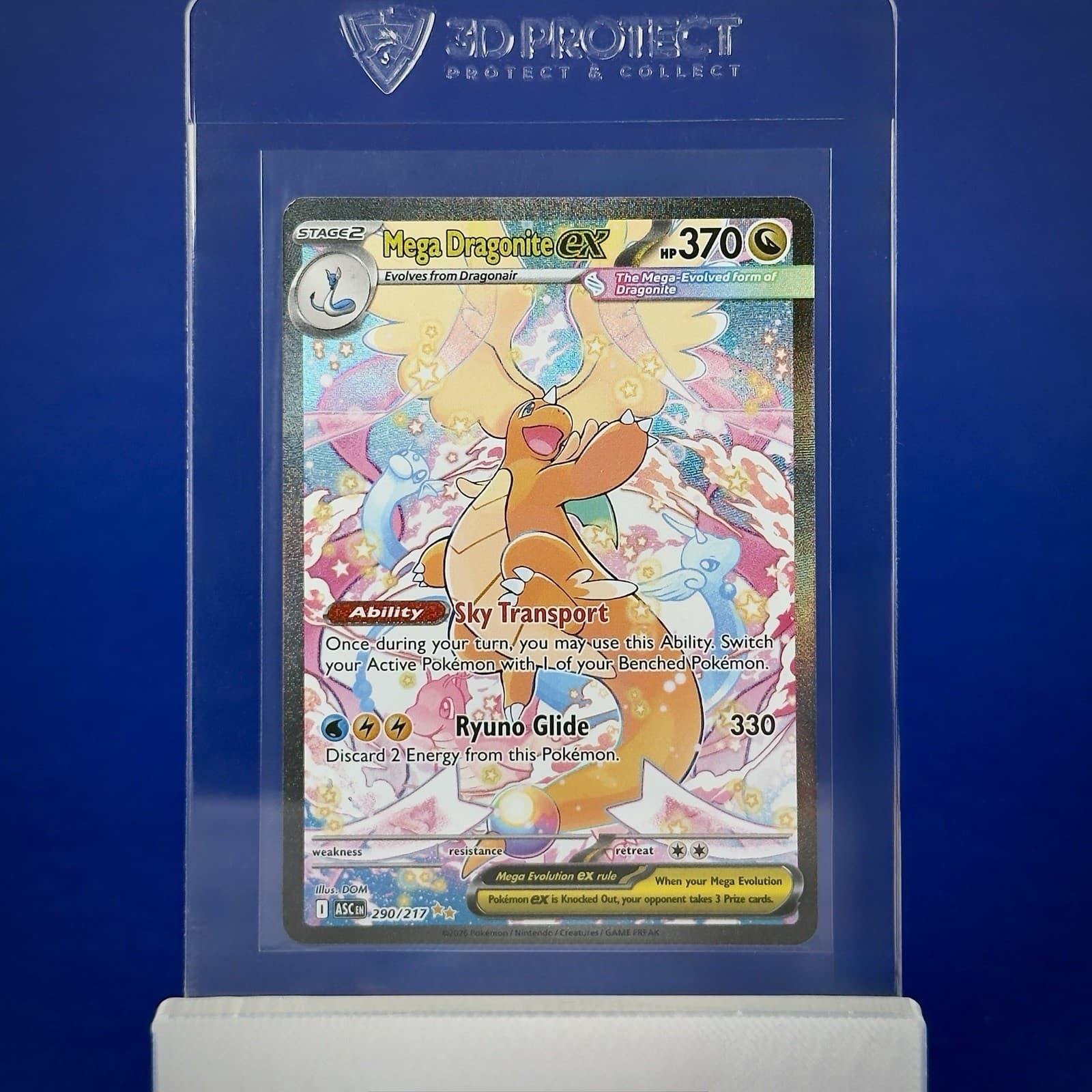 Mega Dragonite EX 290/217 - SIR - Ascended Heroes - Pokemon TCG - 2026