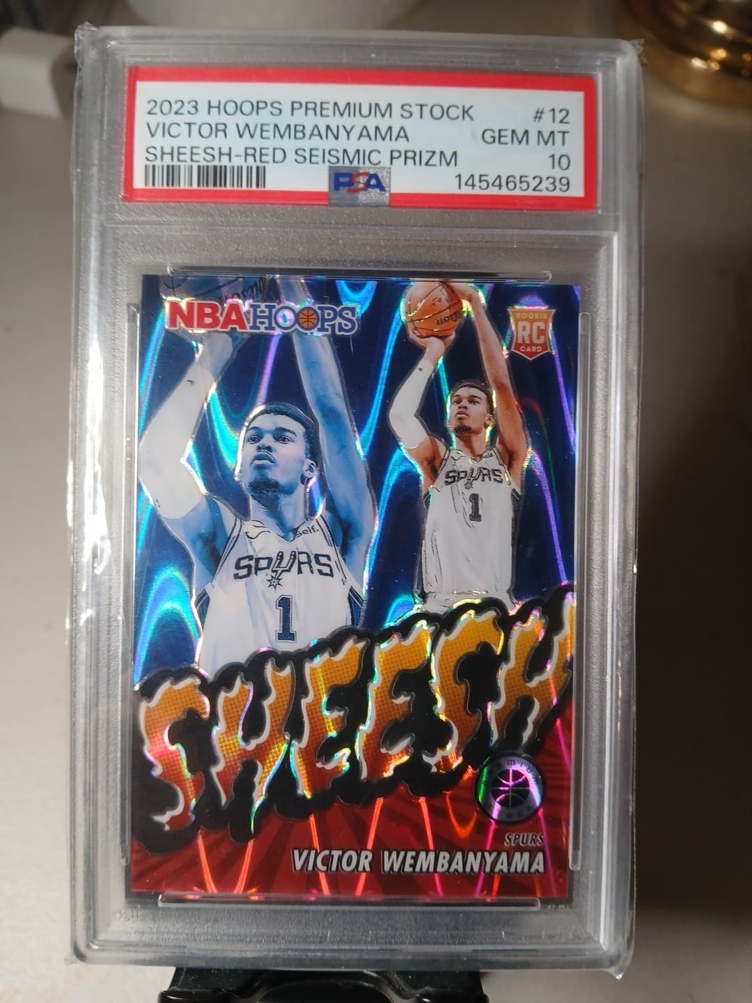 Victor Wembanyama Rookie Numbered PSA 10