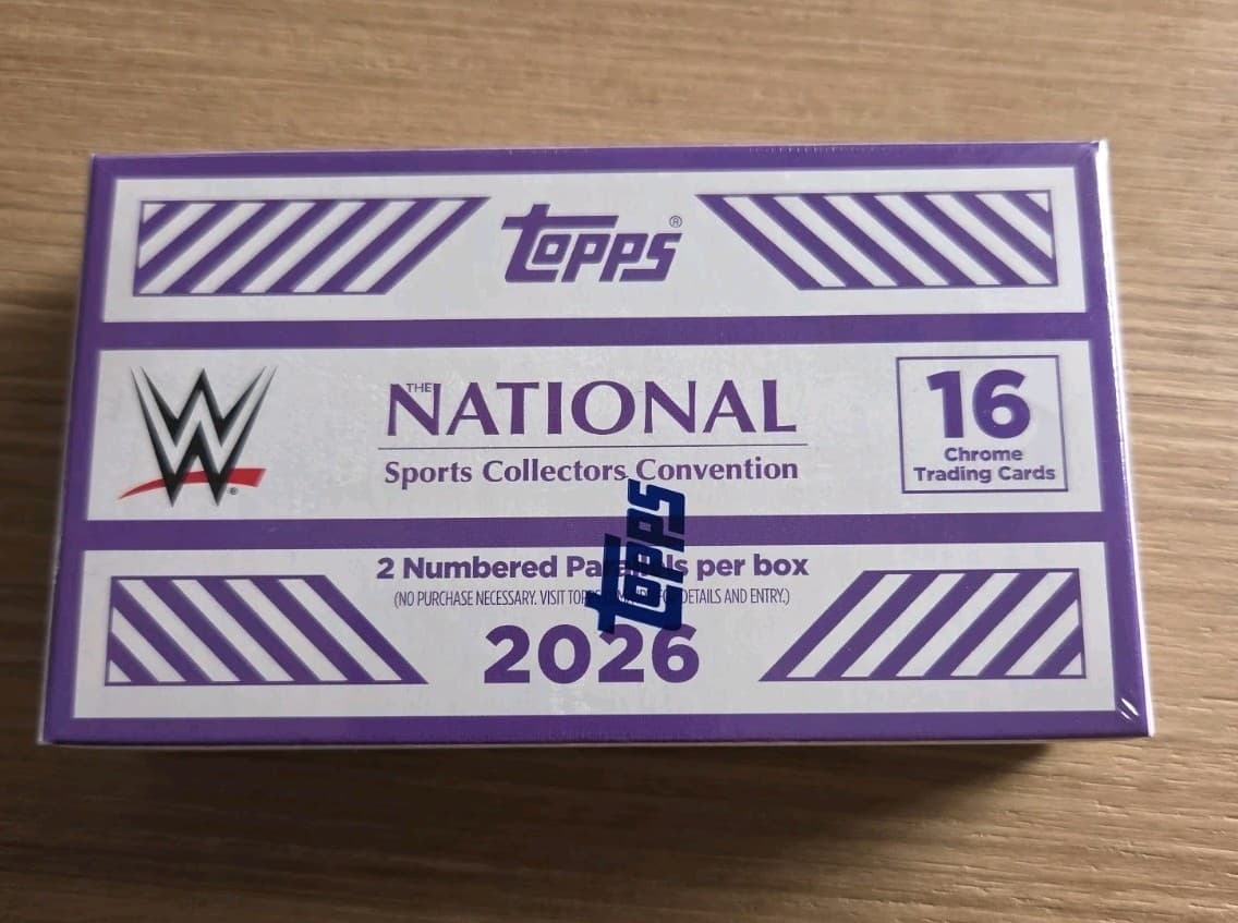 2026 Topps WWE NSCC Collection Box National EQL Exclusive Sealed 🔥