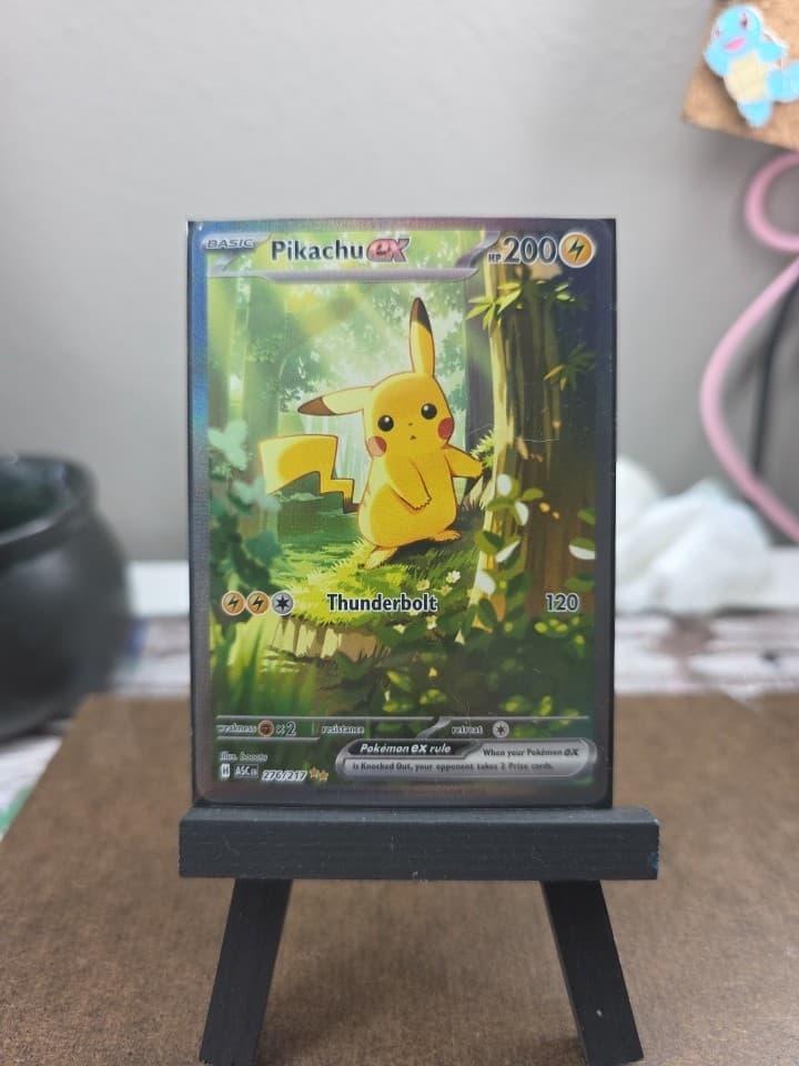 Ascended Heroes Forest Pikachu Ex #276/217 NM SIR Pokemon Card TREEKACHU MINT