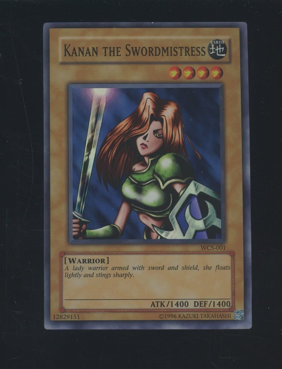 2023 Yu-Gi-Oh! Promo WCS-WORLD CHAMP SER #001 Kanan The Swordmistress