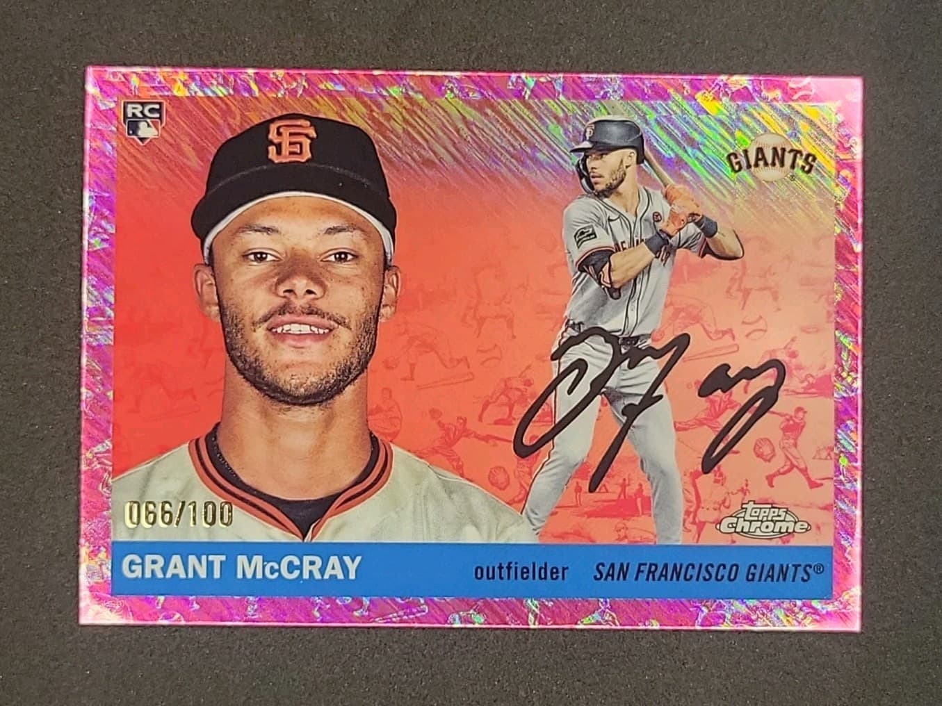 2026 Topps Platinum Baseball 202 Grant McCray /100