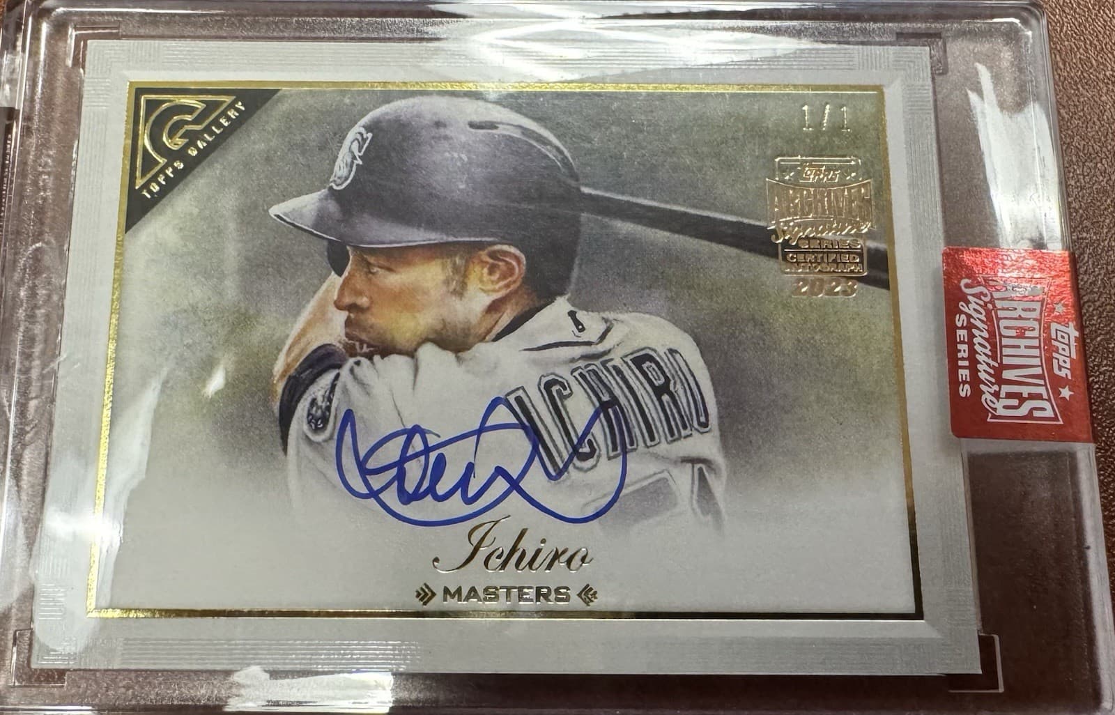 2023 Topps Archives Signature Series Ichiro Suzuki Auto Autograph 1/1 Mariners