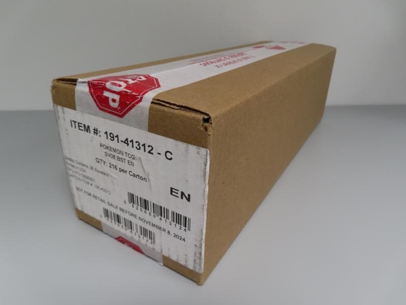 2024 Pokemon Scarlet & Violet Surging Sparks Factory Sealed Booster Box Case