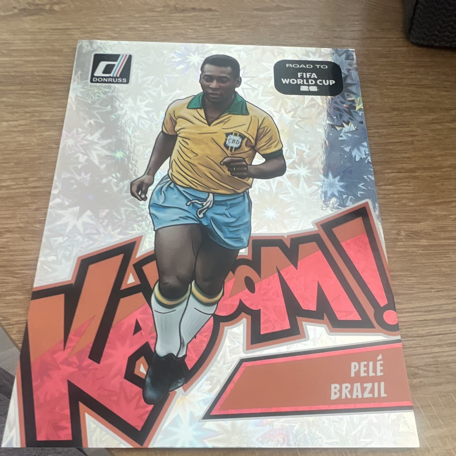 Panini Donruss Road to FIFA World Cup 2025-26 Kaboom! Pelé Brazil #23 Insert