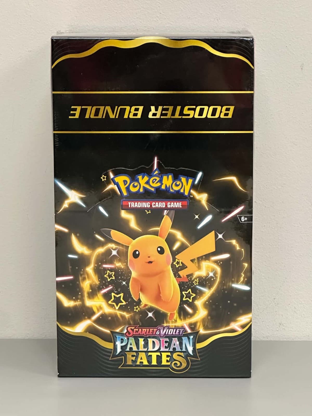 2023 Pokemon Paldean Fates Factory Sealed Booster Bundle Display Box