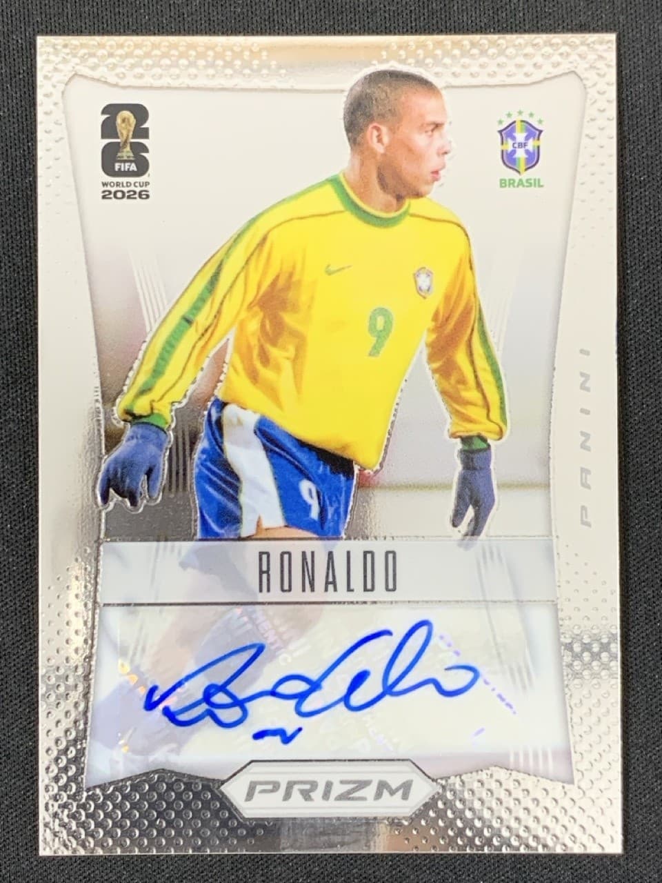 Ronaldo 2026 Panini Prizm FIFA World Cup 2012 Throwback Auto #12-R9 a