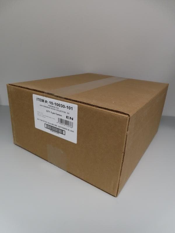 2025 Pokemon Prismatic Evolutions Premium Figure Collection Sealed Box Case
