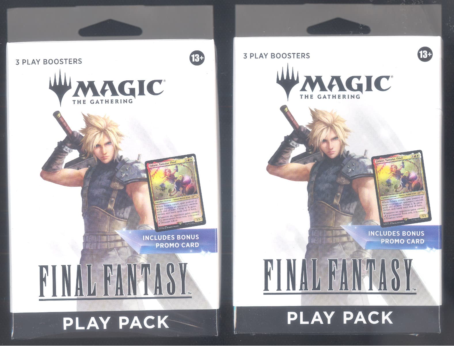 2X Magic the Gathering Final Fantasy Play Pack boxes SEALED