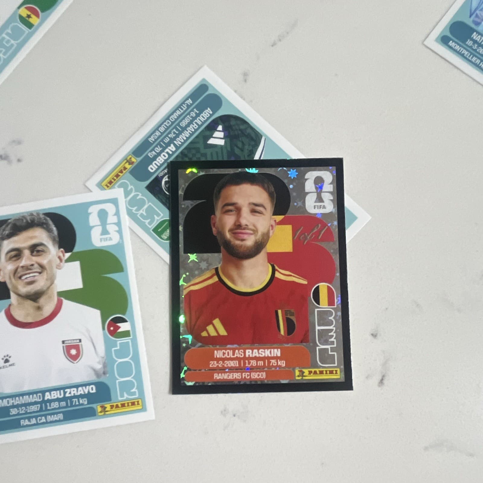 Panini FIFA World Cup 2026 1 of 1 Nicolas Raskin BEL 11