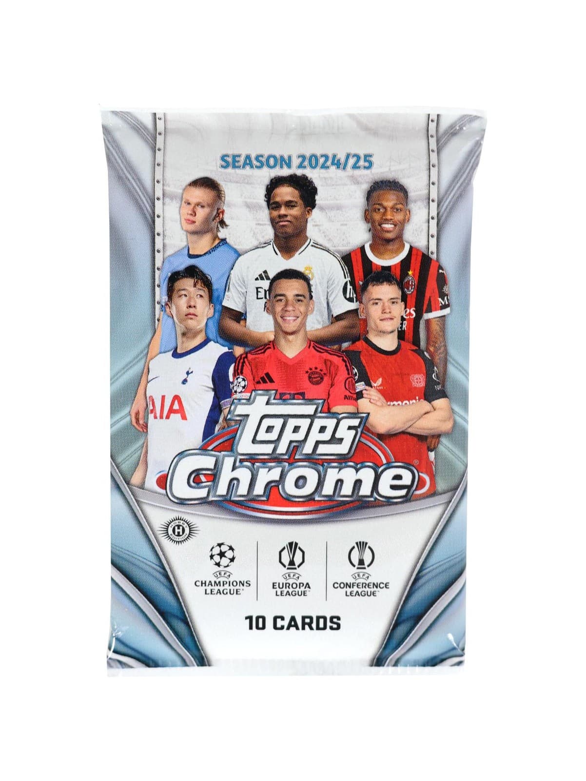 2024/25 Topps Chrome UEFA Club Competitions Soccer Hobby Jumbo Pack