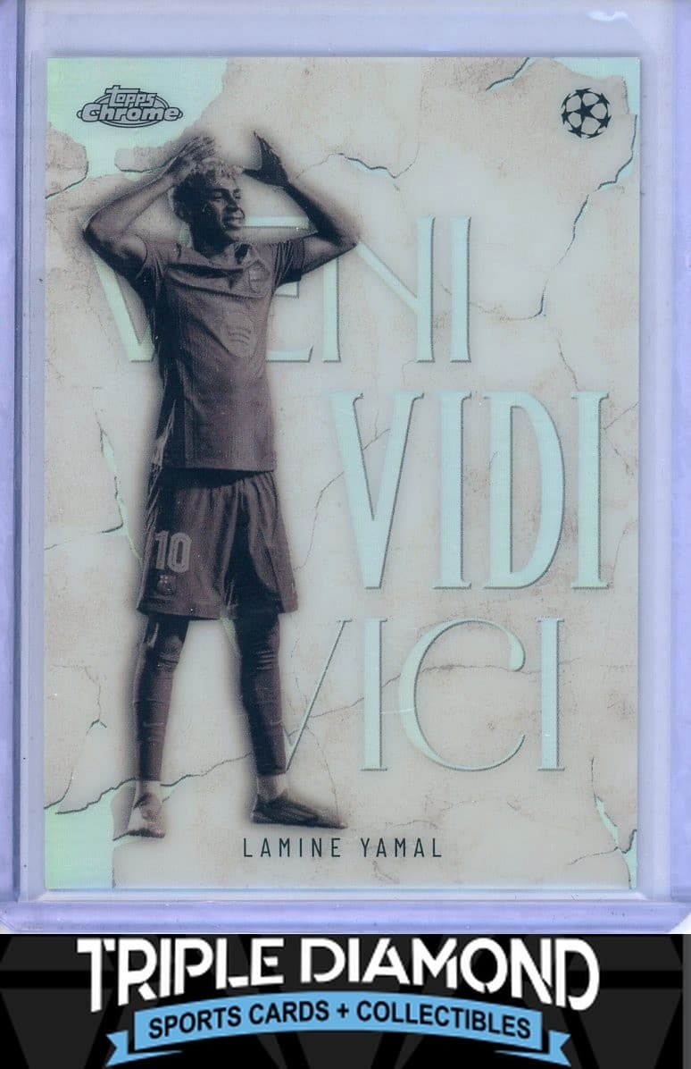 2025-26 Topps Chrome UCC Lamine Yamal Veni Vidi Vici SSP Case Hit Barcelona J461