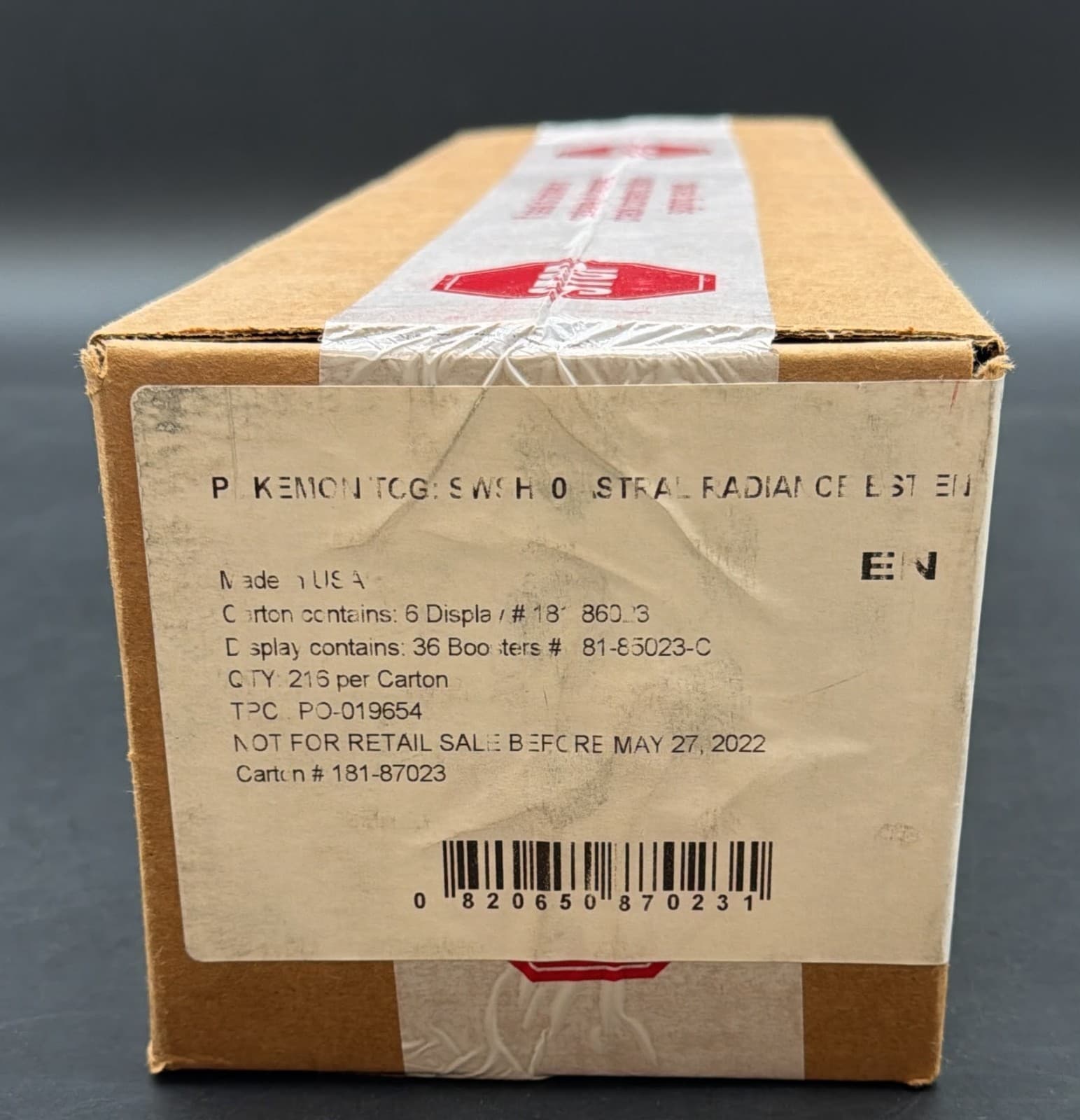 Pokemon TCG Astral Radiance Booster Box Case SEALED SWSH10