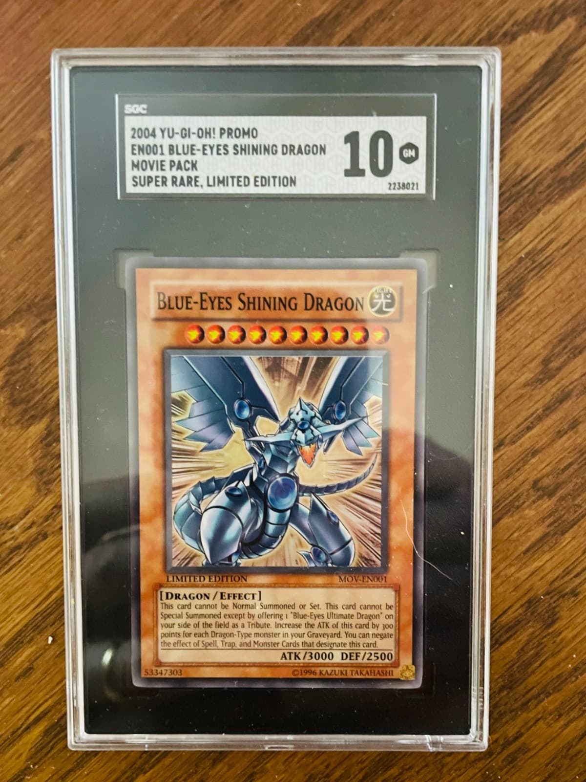 Yu-Gi-Oh! - Blue-Eyes Shining Dragon - 2004 Movie Promo - SGC 10