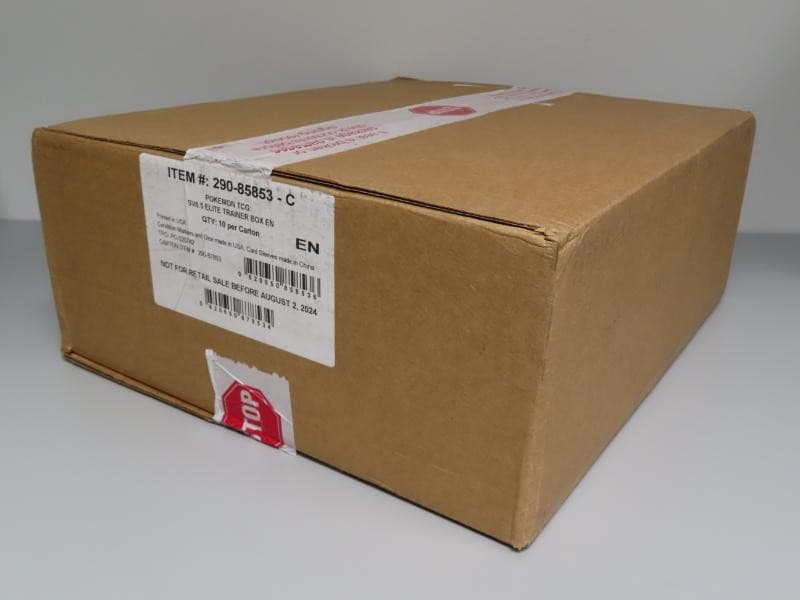 2024 Pokemon Scarlet & Violet Shrouded Fable Sealed ETB Elite Trainer Box Case
