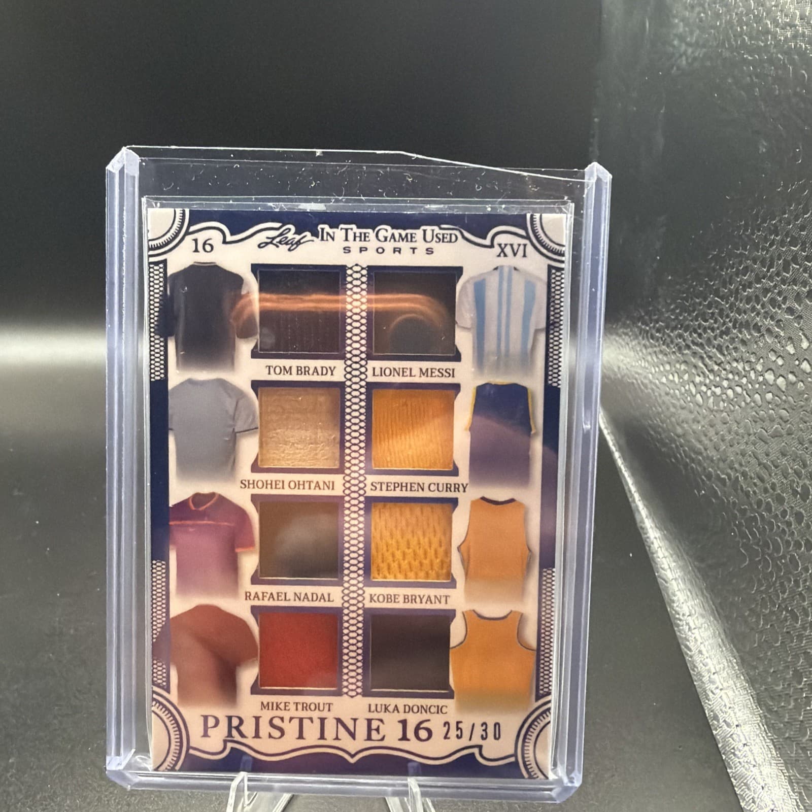 2025 Leaf In The Game PRISTINE 16 BRADY MESSI OHTANI KOBE LEBRON JUDGE #25/30