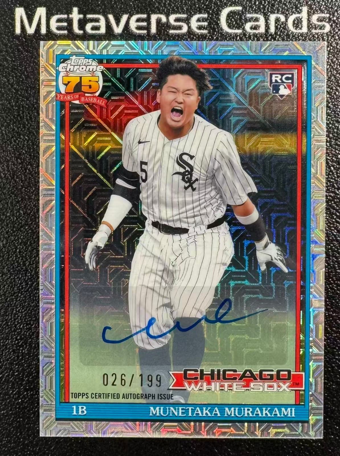 Munetaka Murakami Topps Series 2 Silver Pack Mojo /199 RC Auto White Sox