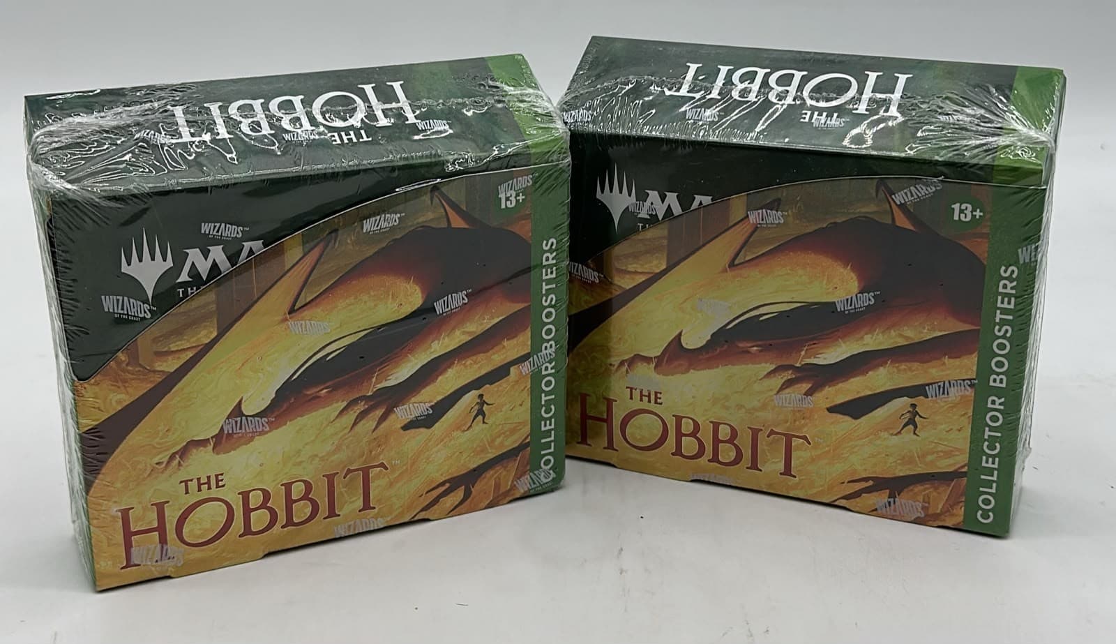 Auction #1 Lot of (2) Magic The Gathering The Hobbit Collector Boosters SEALED