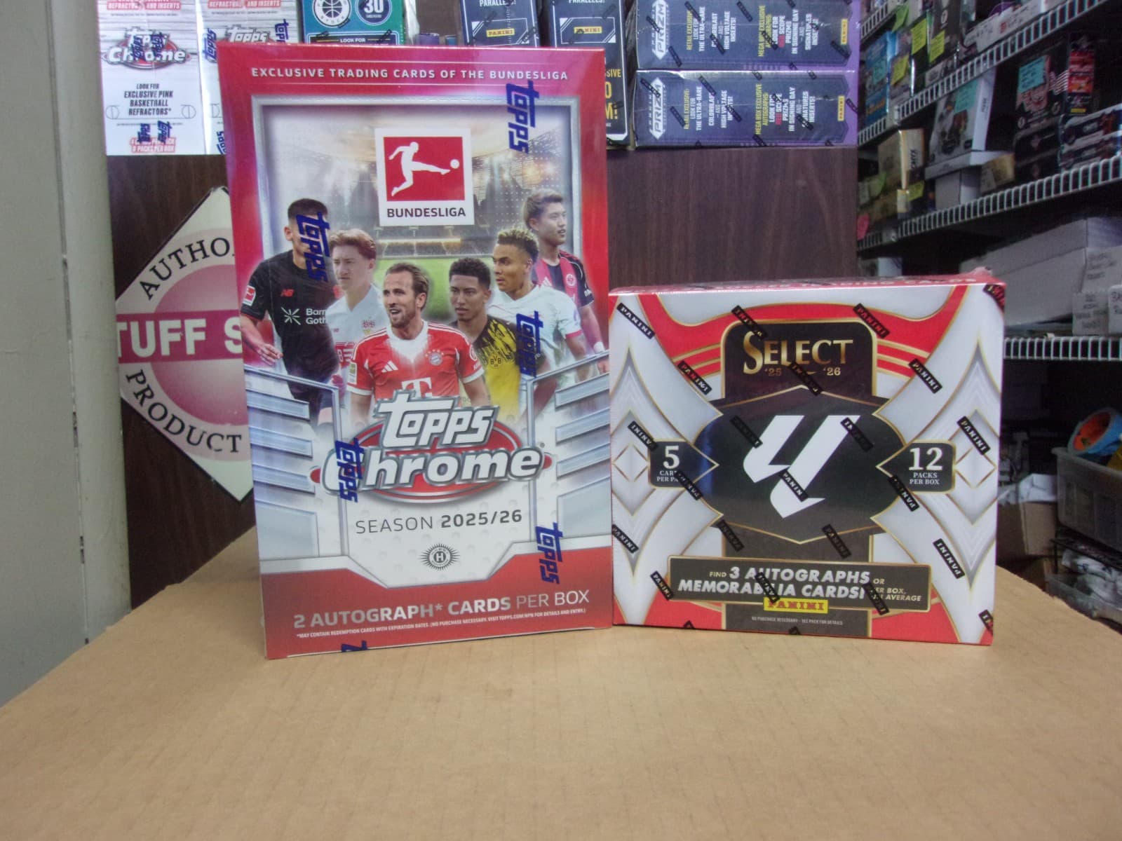 2025-26 SELECT LA LIGA + TOPPS CHROME BUNDESLIGA SOCCER HOBBY BOX LOT