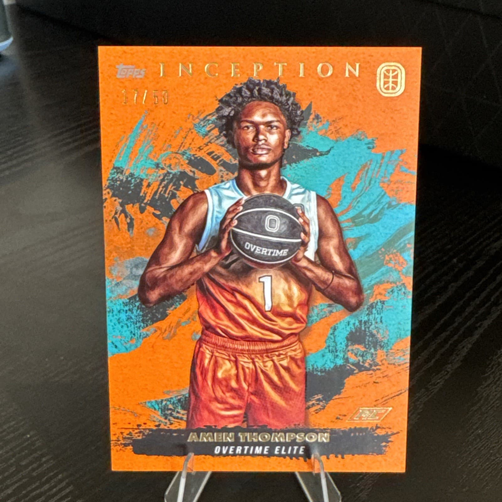 Topps Inception Basketball OTE Amen Thompson /50