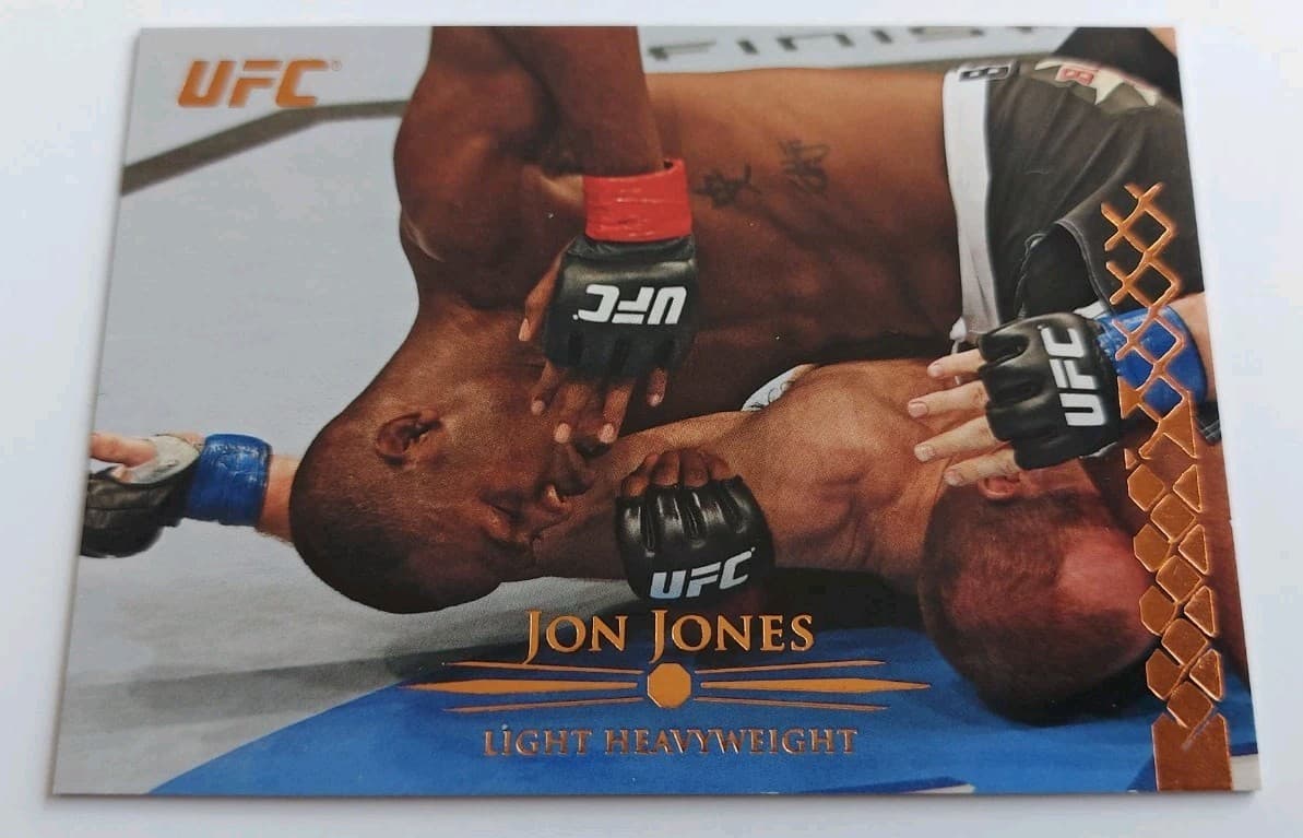 JON JONES 2011 TOPPS UFC TITLE SHOT 51/88 LIMITED MMA GOAT