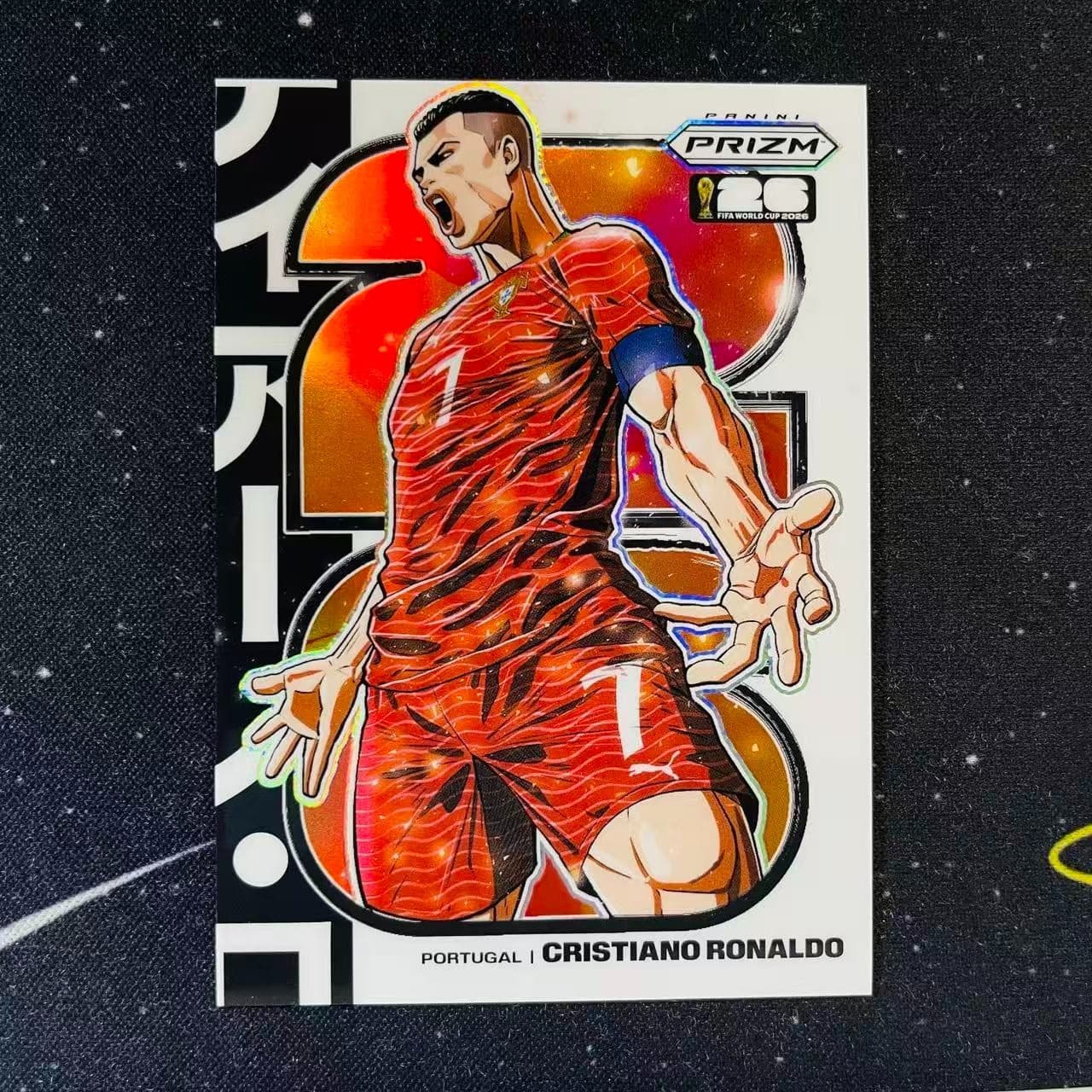 2026 Panini Prizm FIFA World Cup Cristiano Ronaldo #7 Manga Case Hit SSP