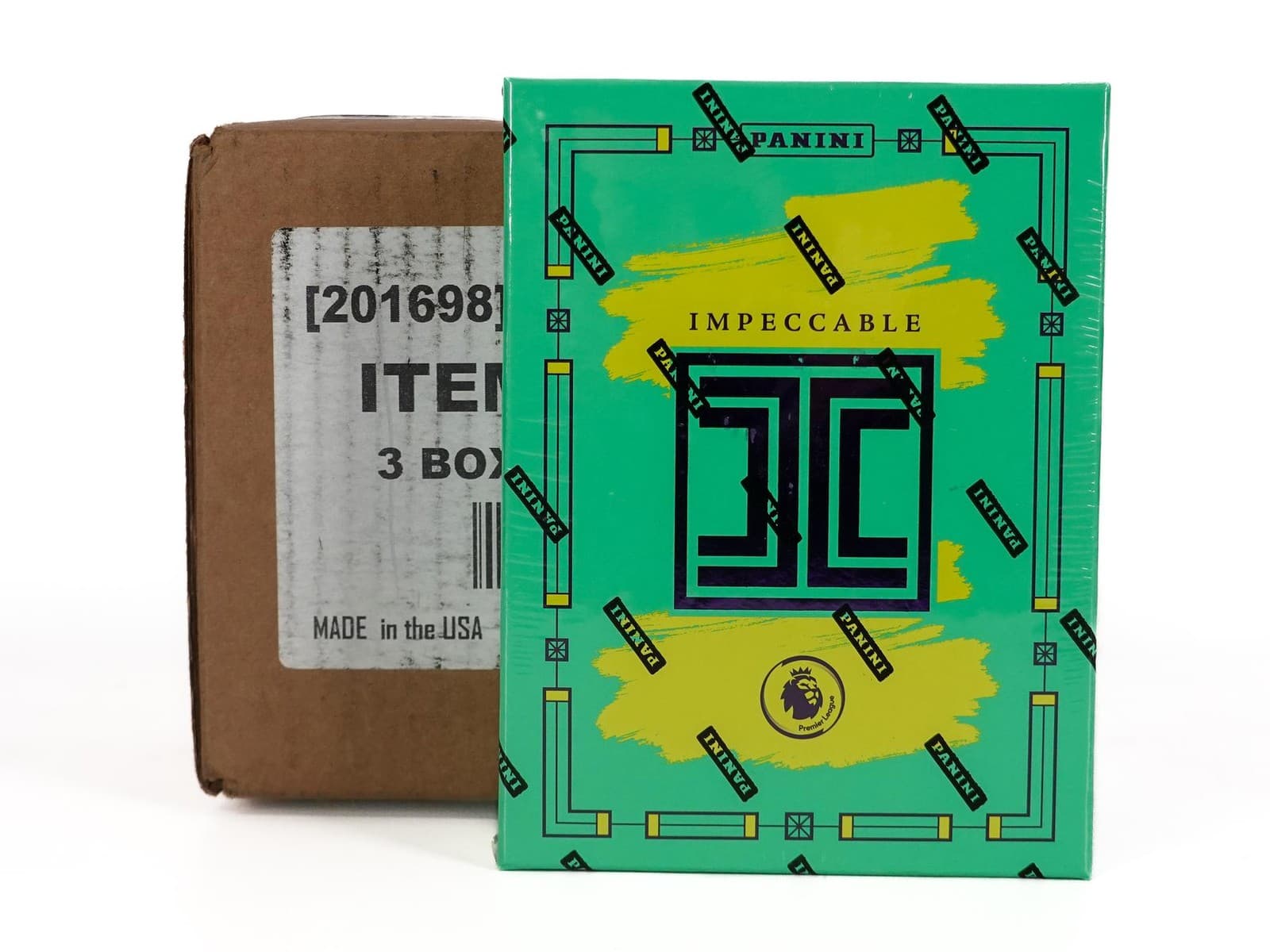 2023/24 Panini Impeccable Soccer Hobby 3-Box Case