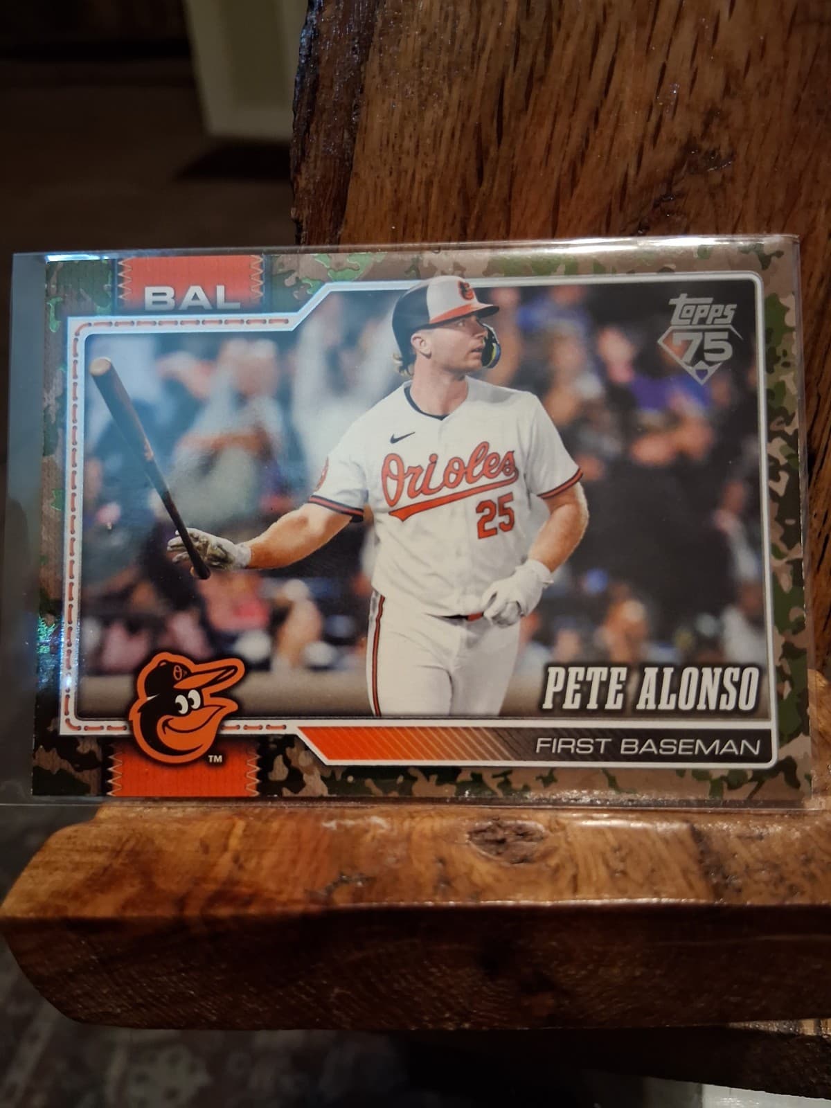Pete Alonso 2026 Topps Series 2 Baseball SSP Camo /25 #400