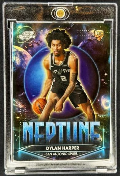 2025-26 Topps Cosmic Planetary RARE PPN-9 Dylan Harper Rookie Planet Neptune 