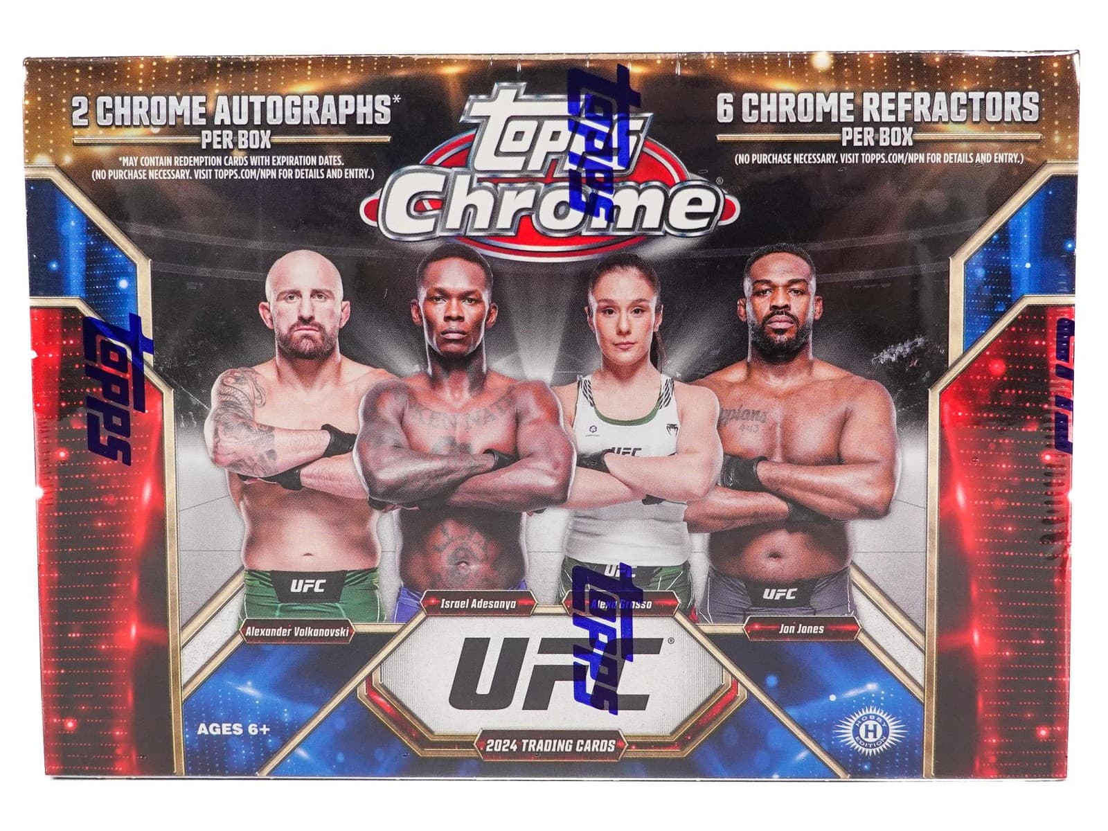 2024 TOPPS CHROME UFC DELIGHT BOX