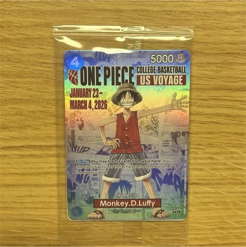 One Piece Card Game Monkey D. Luffy US Voyage Promo Sealed