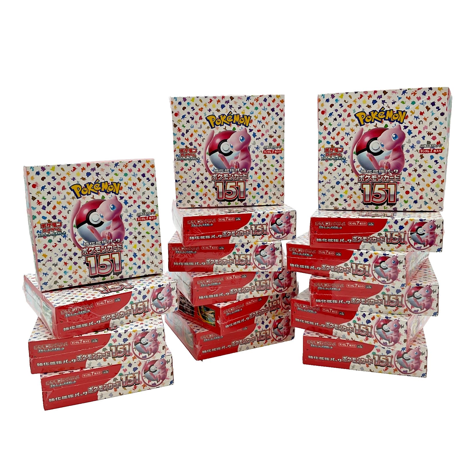 Lot of (16) Pokemon TCG Japanese SV2a 151 Booster Boxes SEALED/NEW