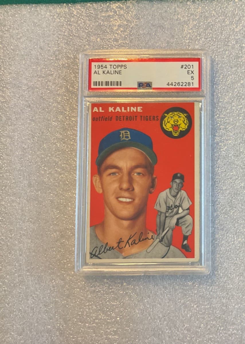 1954 TOPPS AL KALINE PSA 5