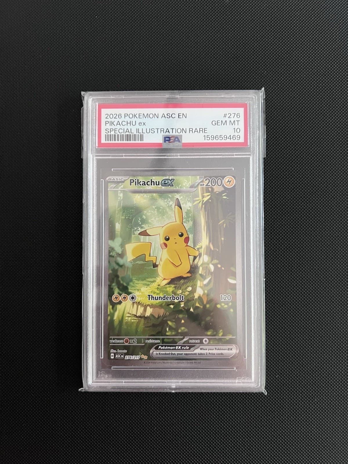 PSA 10 PIKACHU 276/217 Ascended Heroes Pokemon TCG GEM MINT