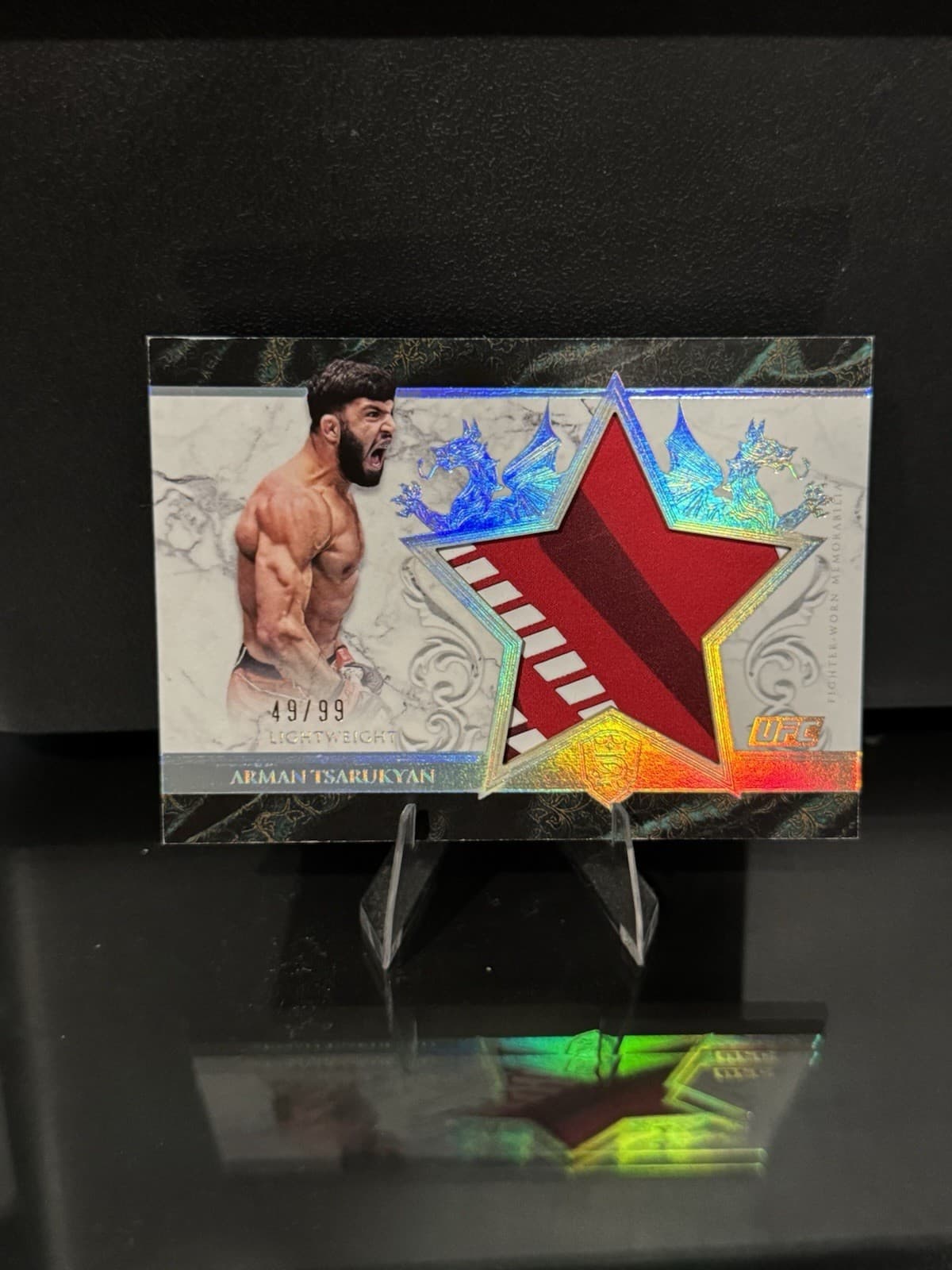 2025 Topps Royalty UFC Star Relics Arman Tsarukyan #SR-AT /99