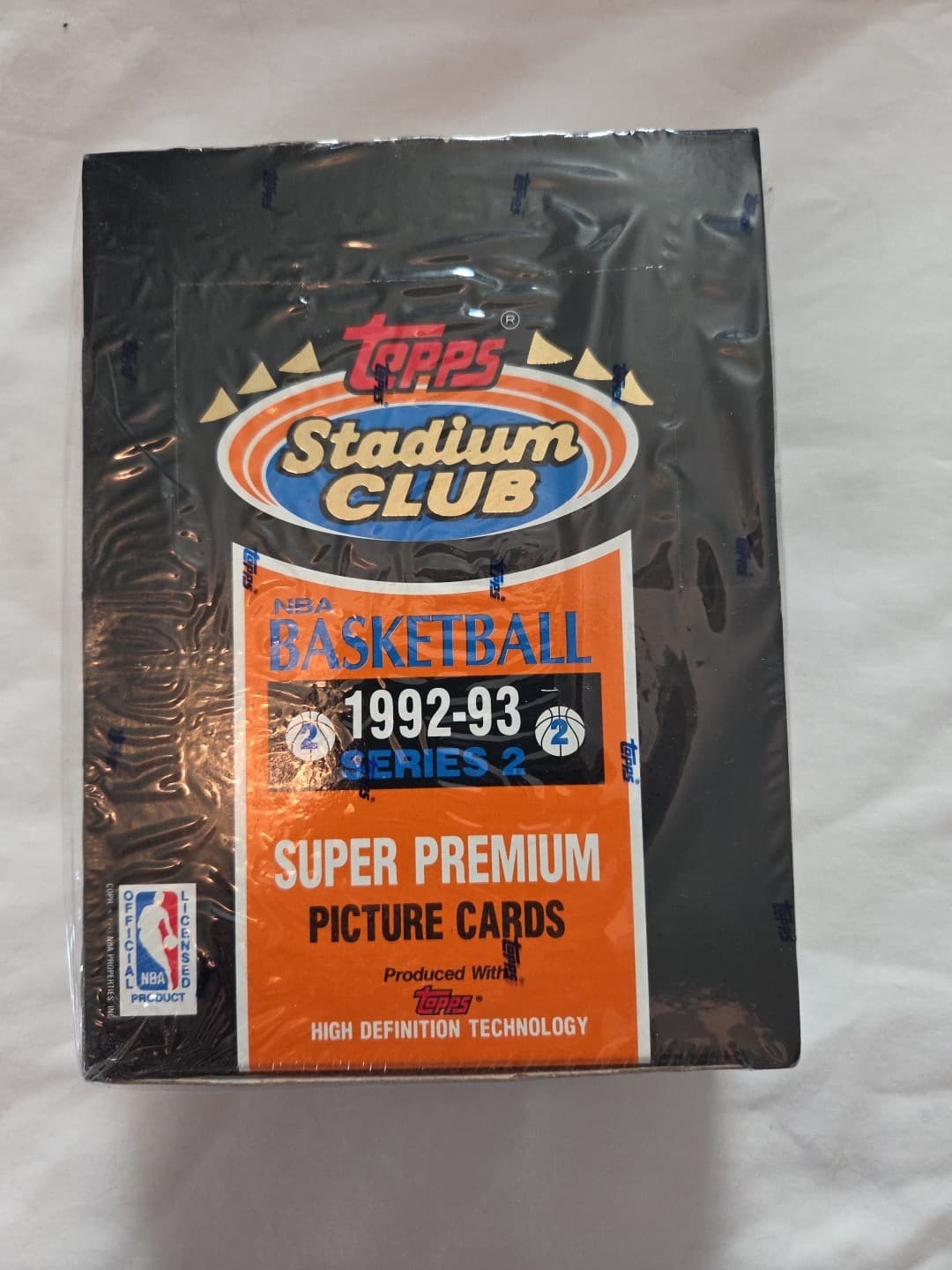 1992-93 Topps Stadium Club Basketball Series 2 Hobby Box